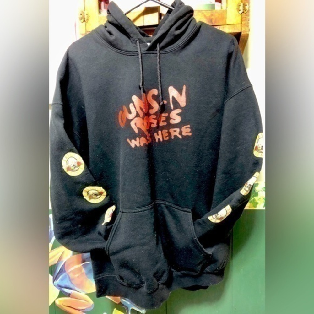 🎊 Guns & Roses hooded sweatshirt XL Unisex